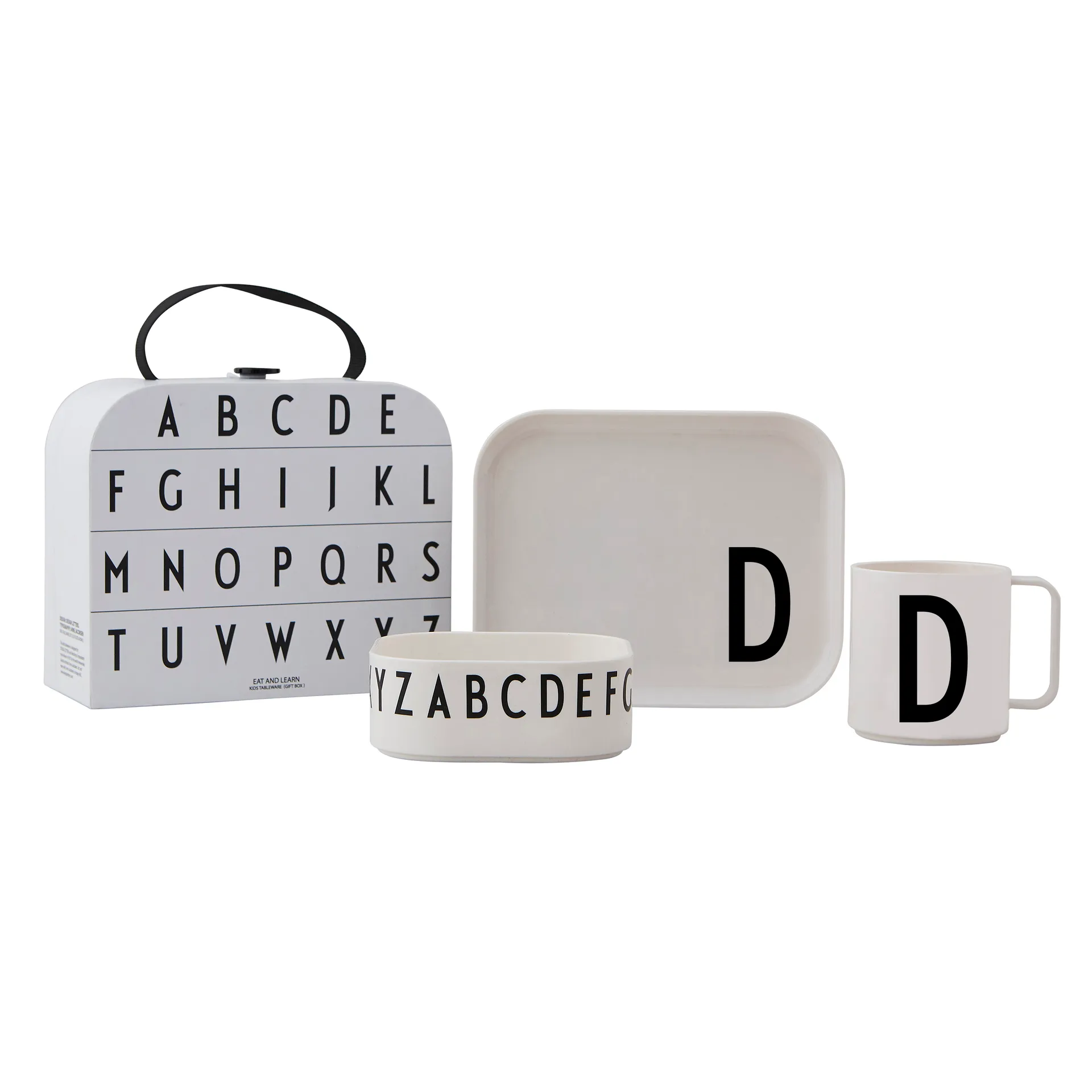 Design Letters Design Letters børneservice-sæt D