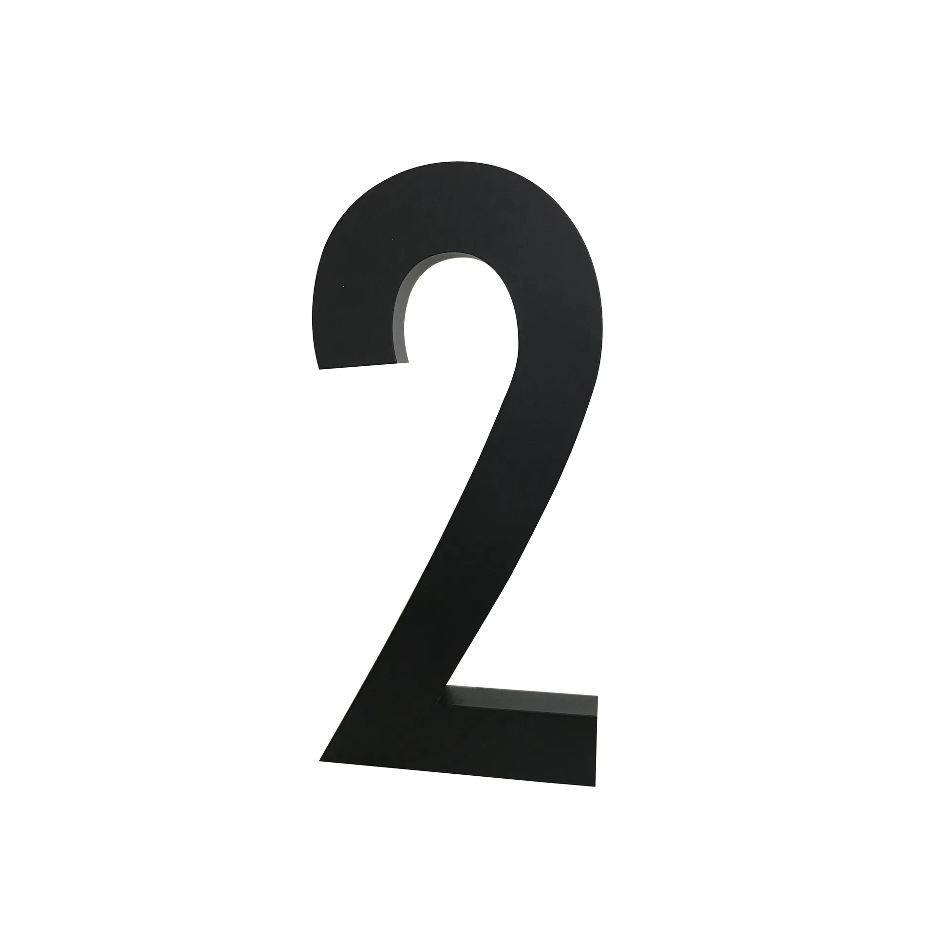 Design Letters Design Letters chiffres Aluminium 50 mm 2