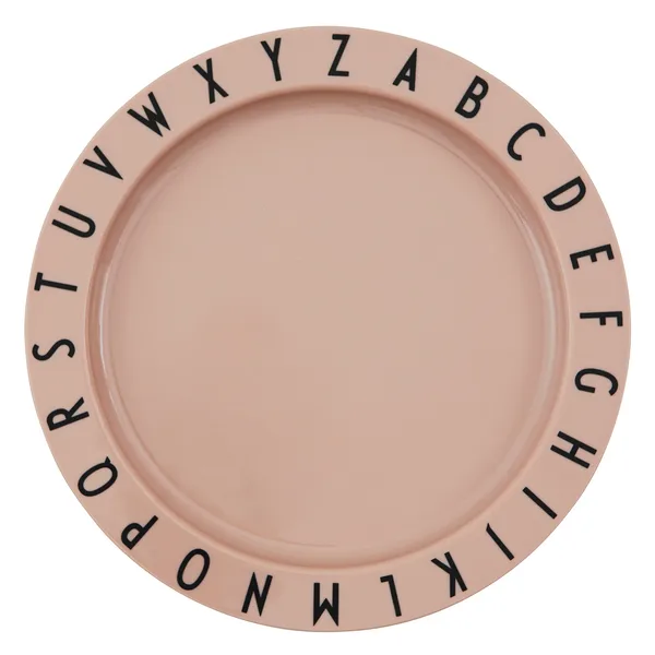 Design Letters Eat&Learn tallrik, Nude