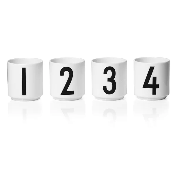 Design Letters espressokopp 4-pack, 4-pack