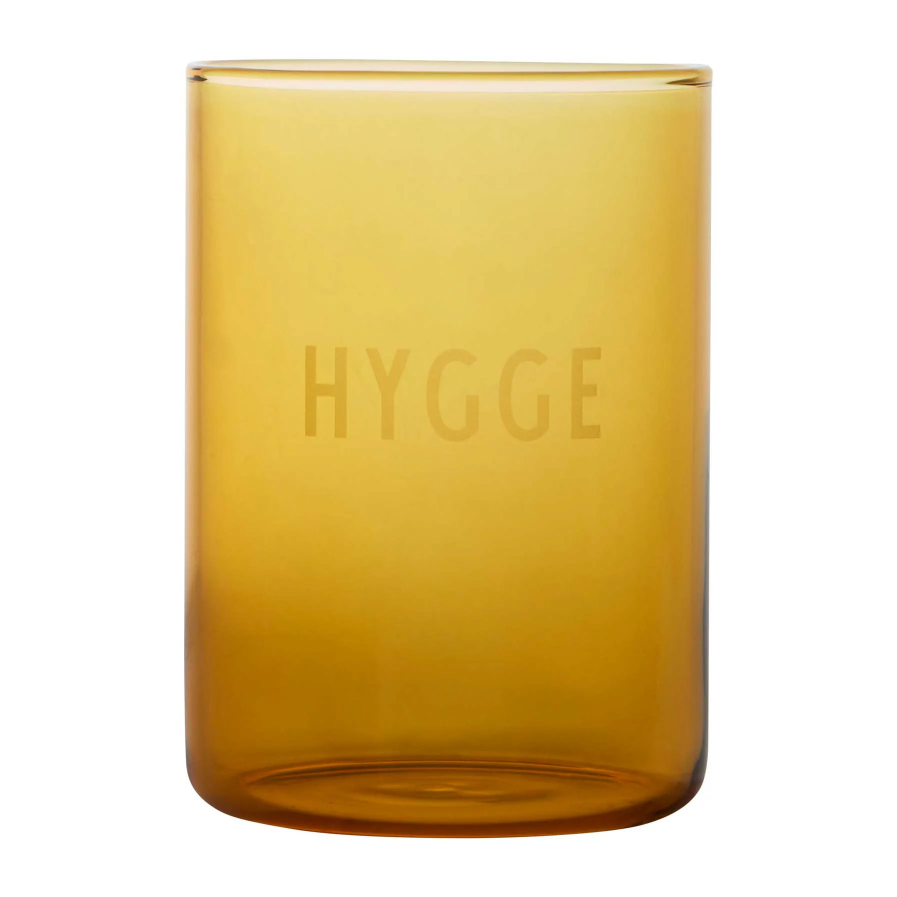 Design Letters Design Letters favoritglas 35 cl Hygge/Mustard