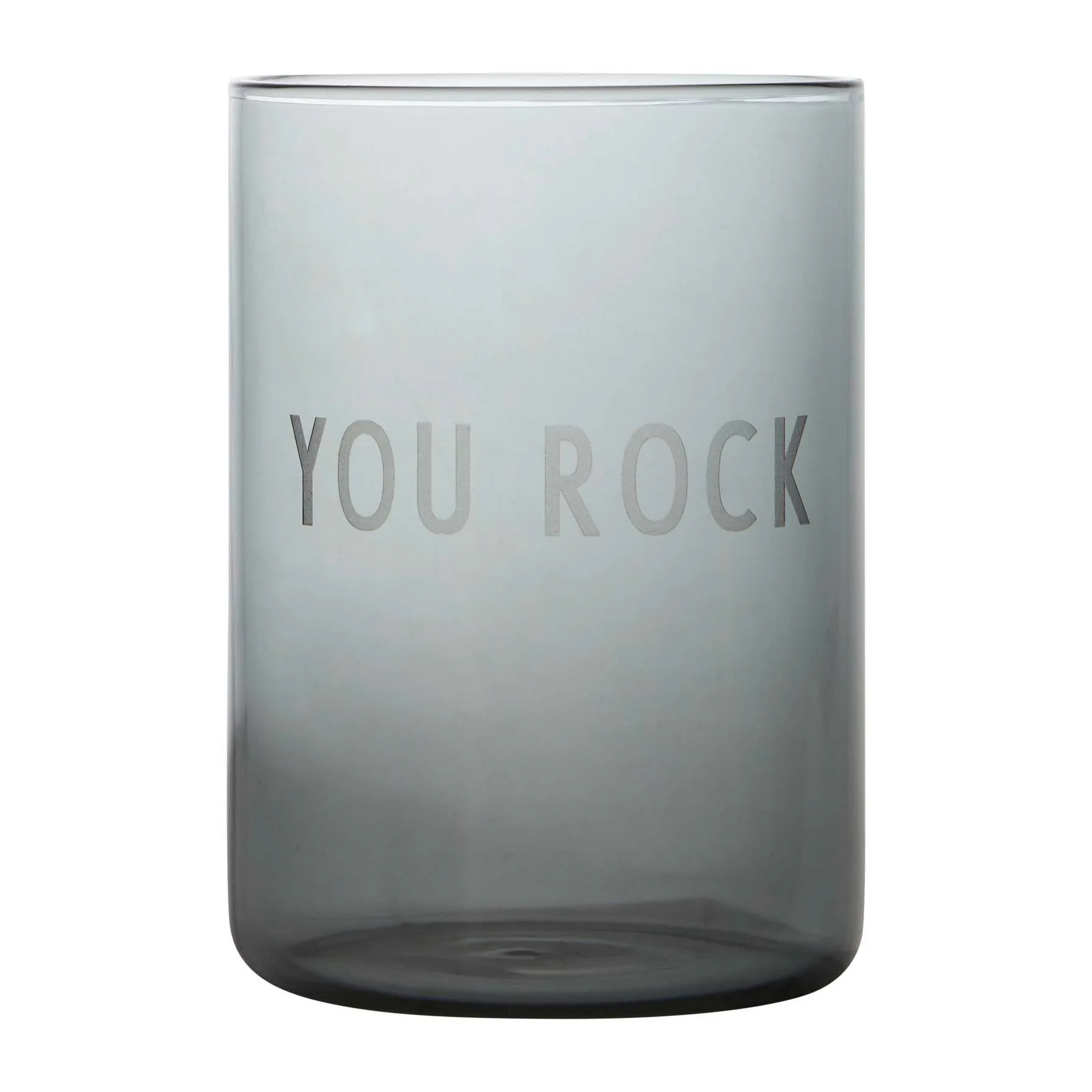 Design Letters Design Letters favoritglas 35 cl You rock/Black