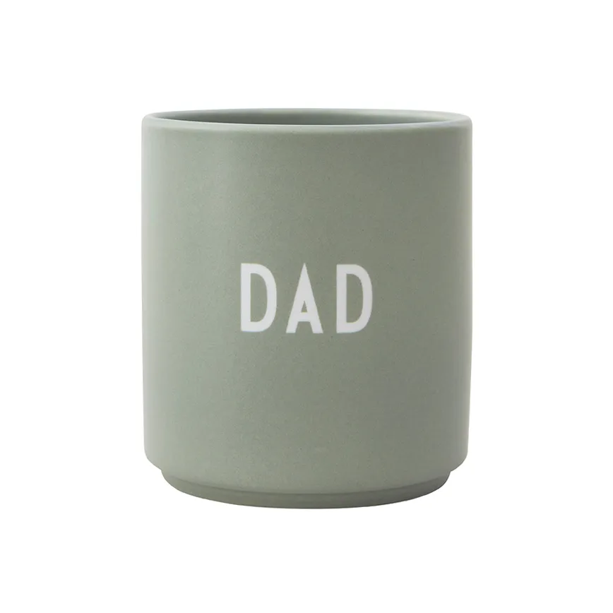Design Letters Design Letters favoritkop 25 cl Dad/Love-green