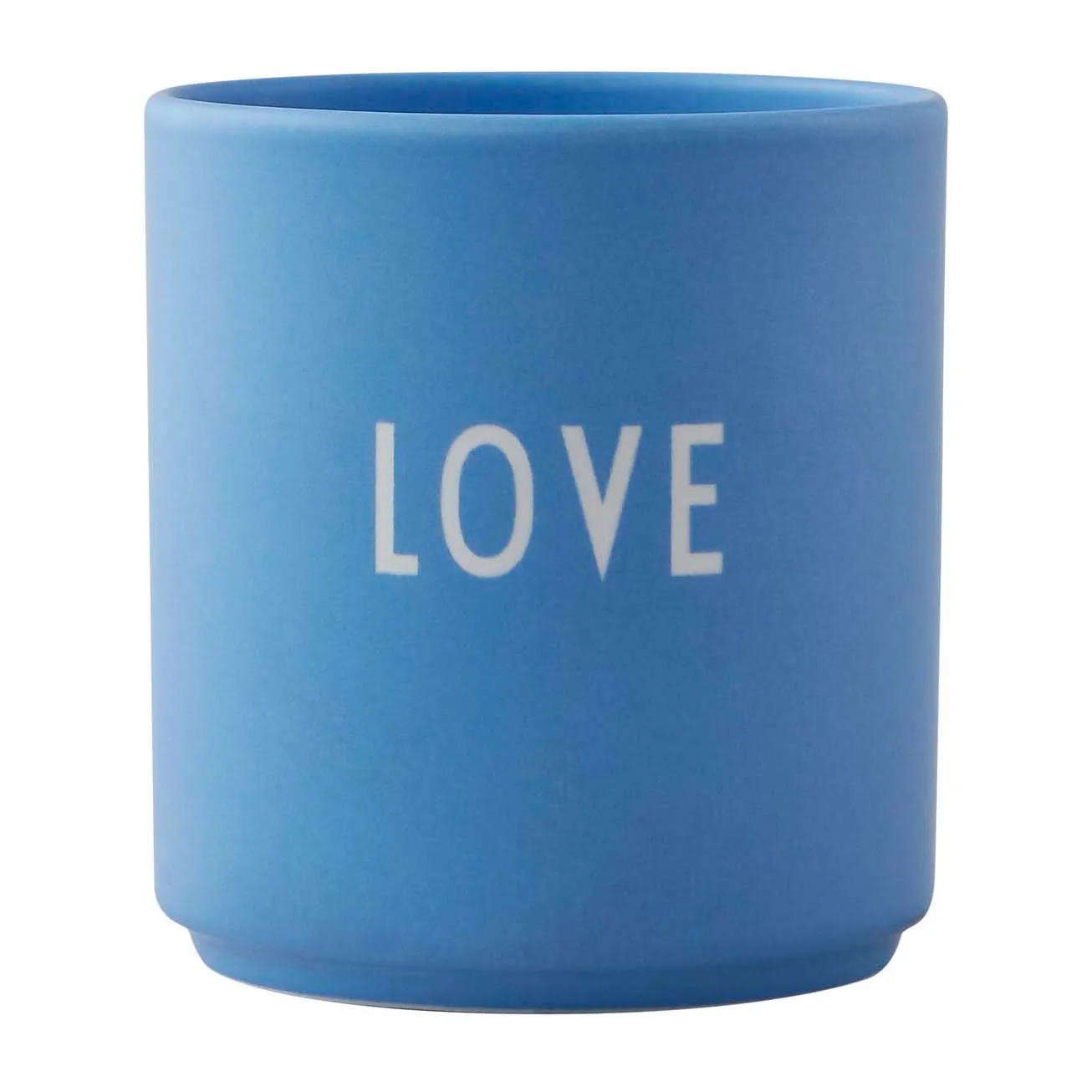 Design Letters Design Letters favoritkop 25 cl Love-sky blue