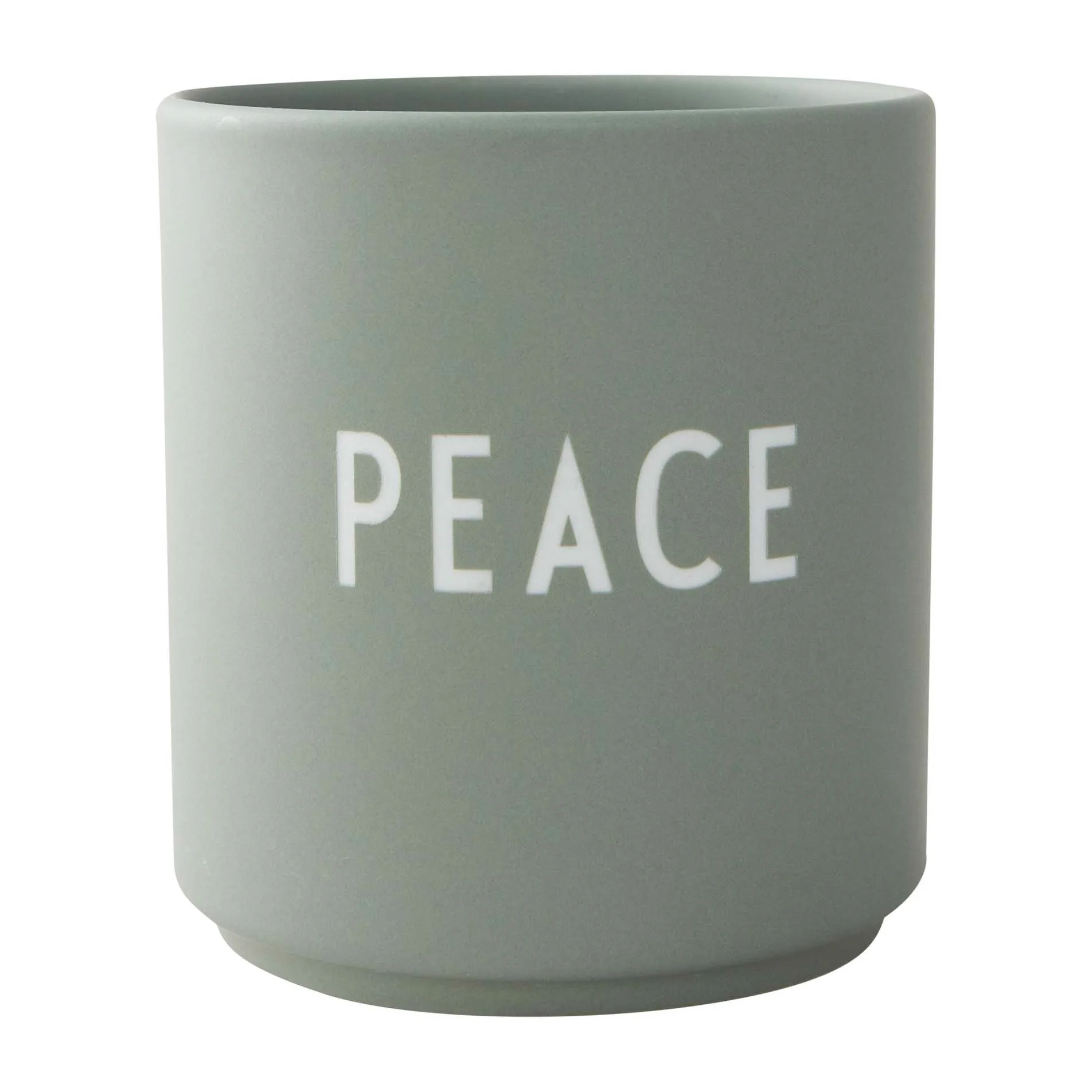 Design Letters Design Letters favoritkop 25 cl Peace-green