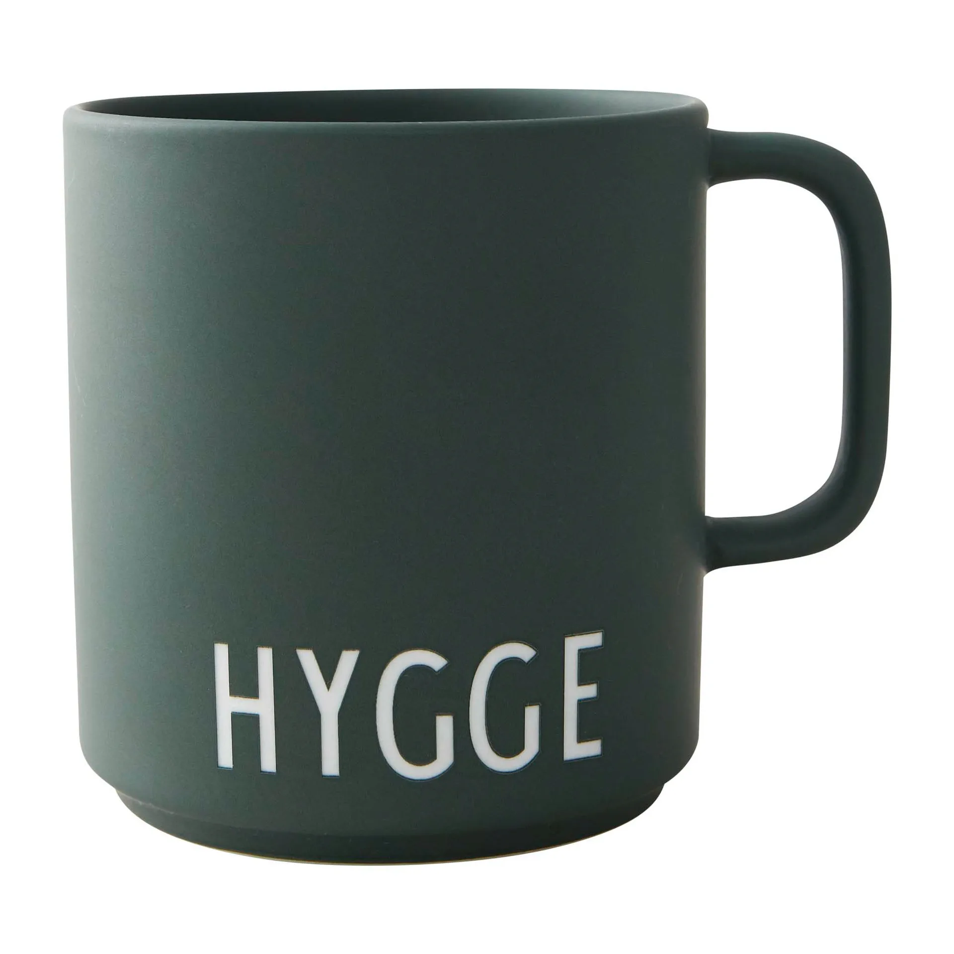 Design Letters Design Letters favoritkop med hank 25 cl Hygge/Dark green