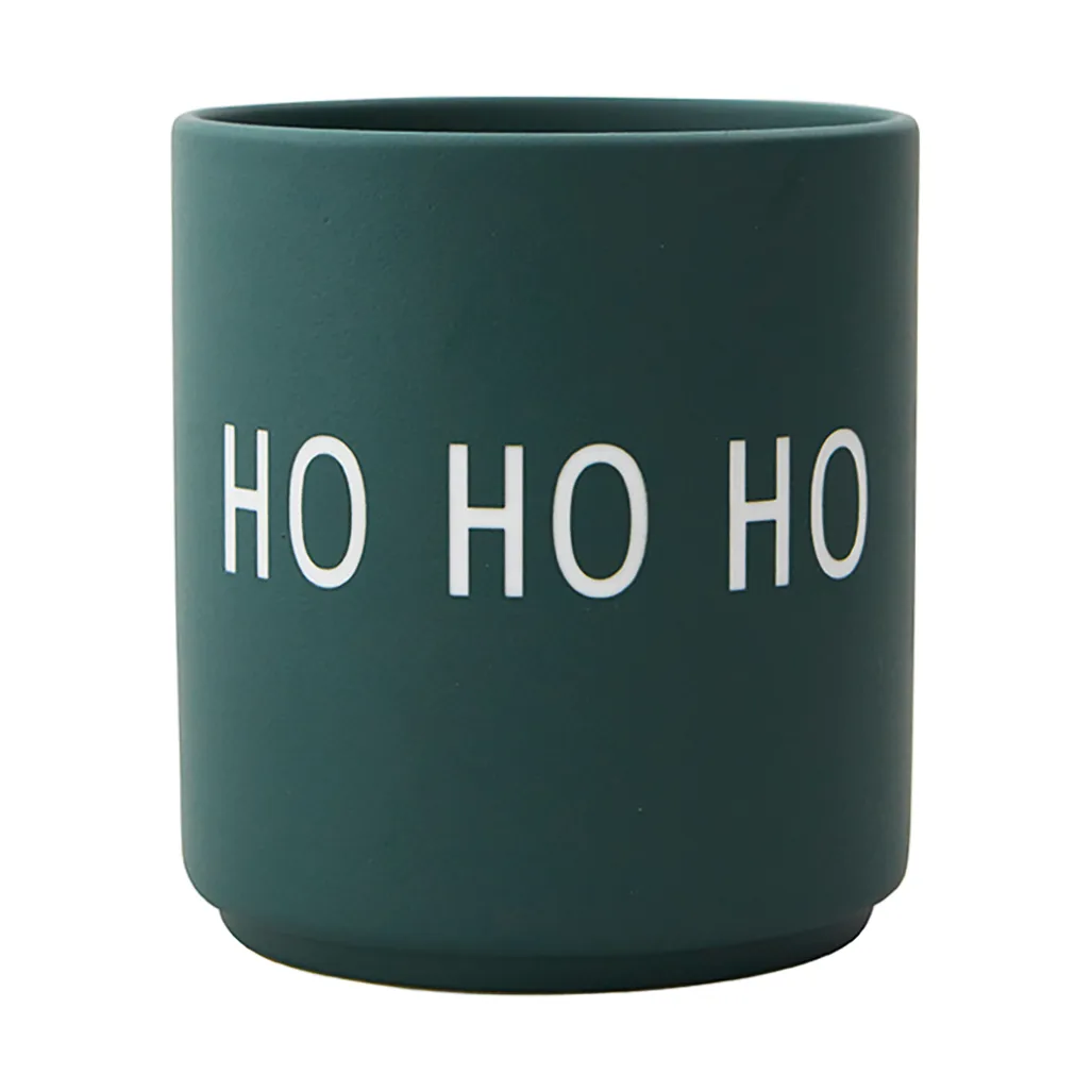 Design Letters Design Letters favoritkopp 25 cl Ho ho ho-dark green