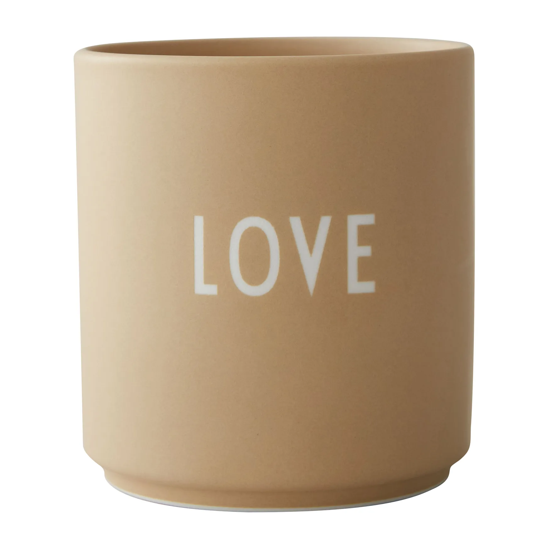 Design Letters Design Letters favoritkopp 25 cl Love-beige