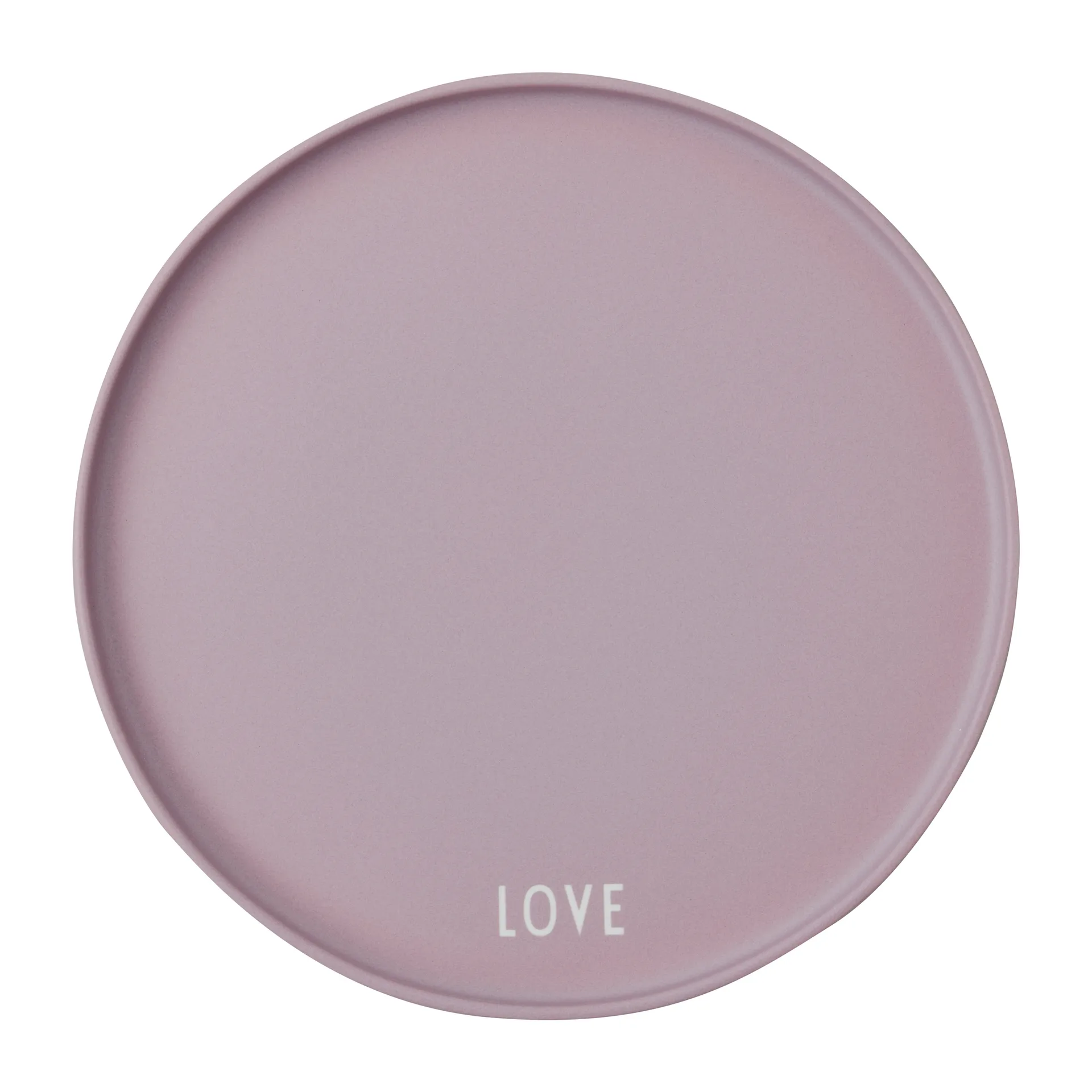 Design Letters Design Letters favorittallrik &Oslash;22 cm Love-lavender