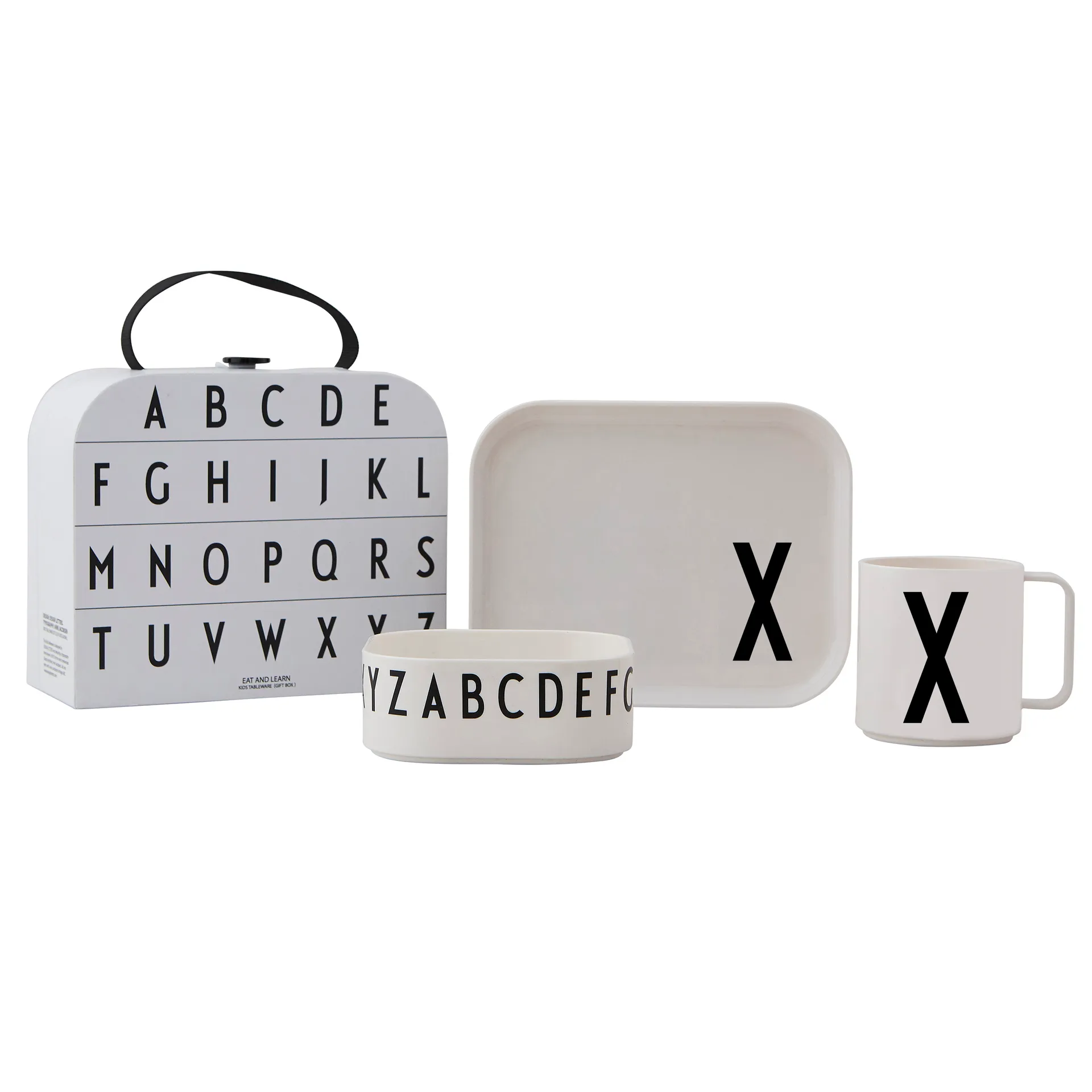 Design Letters Design Letters kinderservies set X