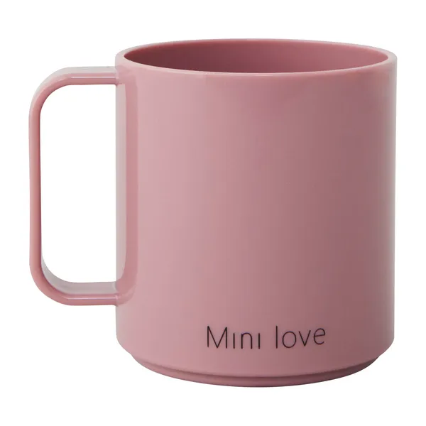 Design Letters Mini Love kopp med handtag, Ash