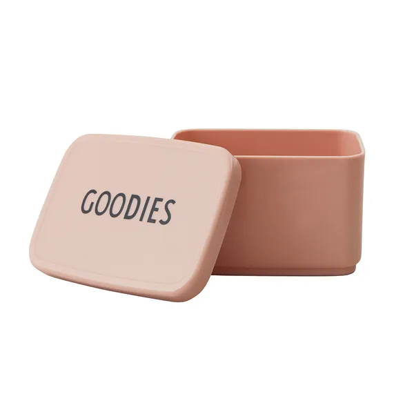 Design Letters snack box till lunchlåda, Nude