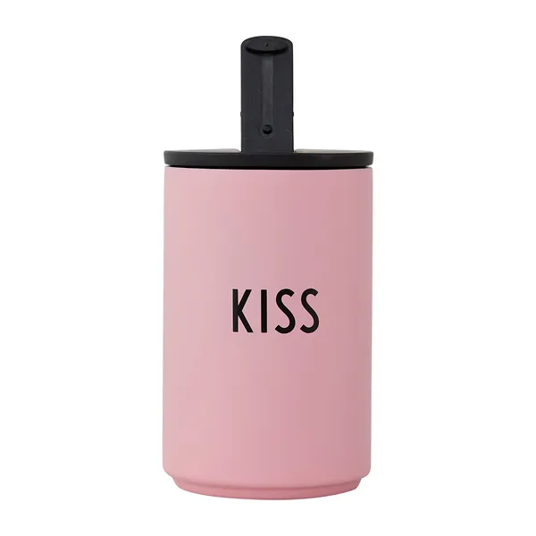 Design Letters termosmugg, Pink-kiss