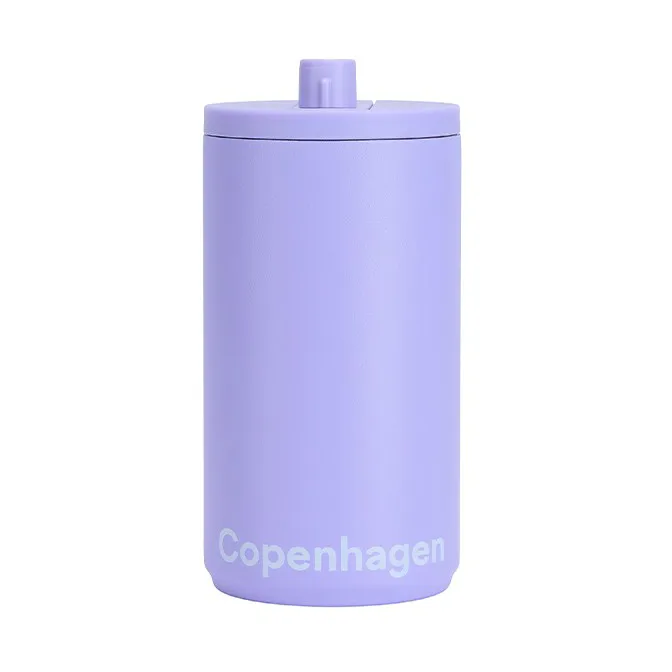 Design Letters Termokrus - Travel - Copenhagen - 350 ml - Blå