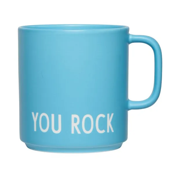 Design Letters Design Letters VIP favoritkopp med handtag 25 cl You rock