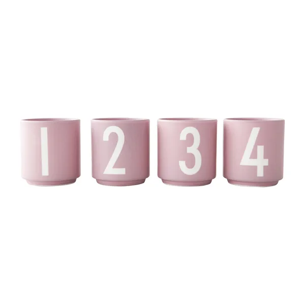 Mini Cups kopp set om 4