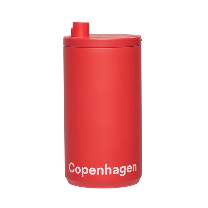 Design Letters Mugg à emporter 35 cl Design Letters Copenhagen-Coral