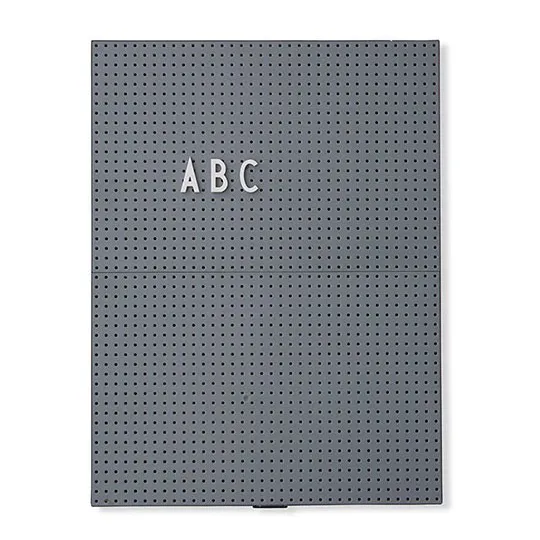 Design Letters Tableau pour lettres A4 Design Letters gris foncé