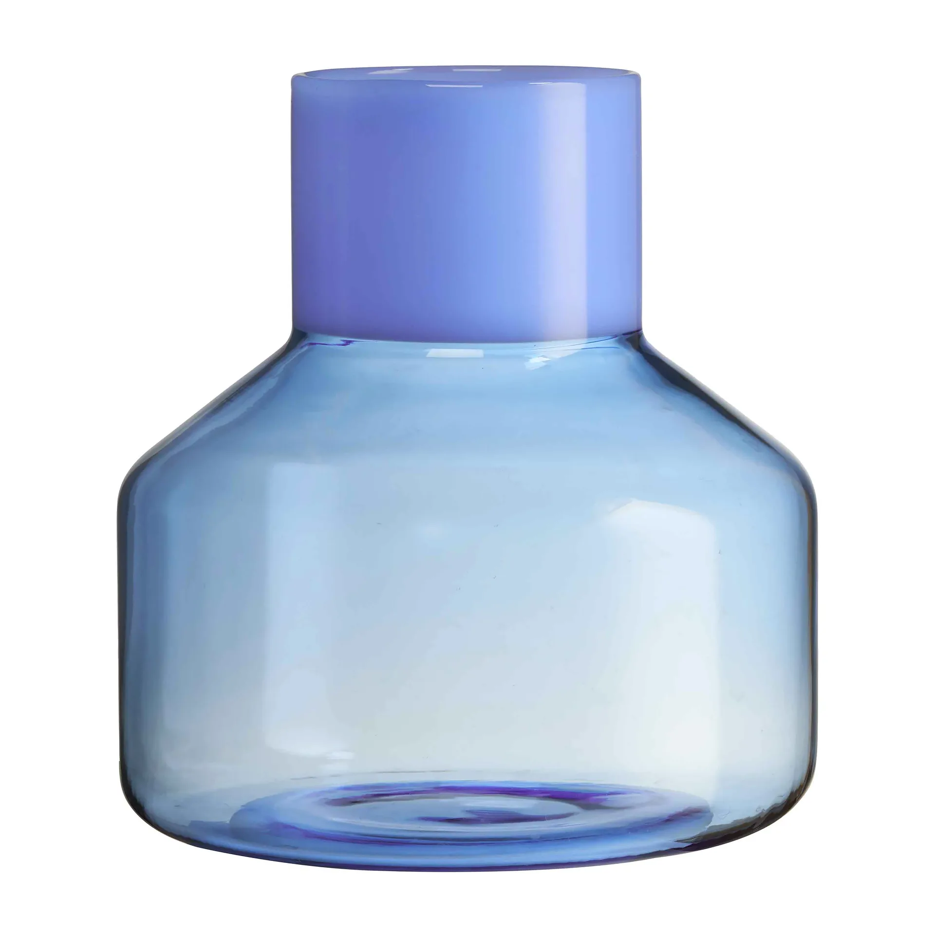 Design Letters Vase medium Ø Generous Milky blue-blue