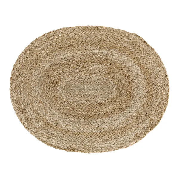 Braided bordstablett oval, Natur