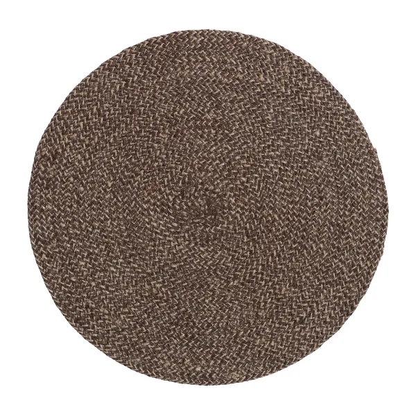 Ella bordstablett Ø38 cm, Brun-natur