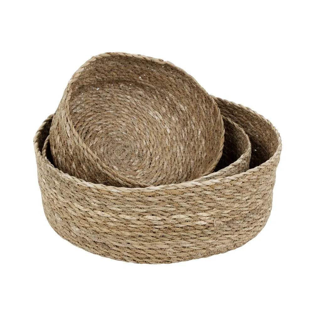 Dixie Emil brødkurv 3 stk natur (beige)