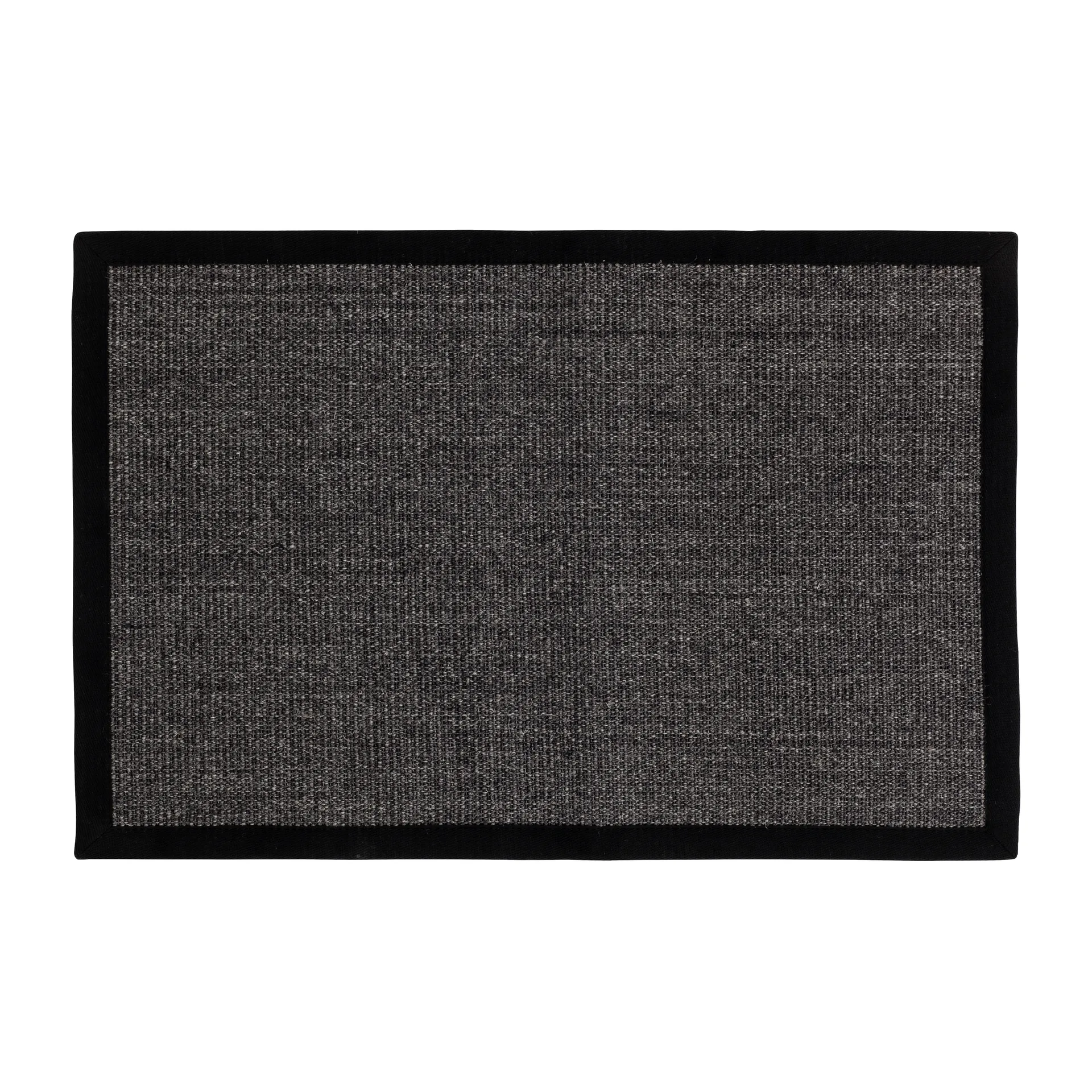 Dixie Paillasson en sisal noir Jenny cm