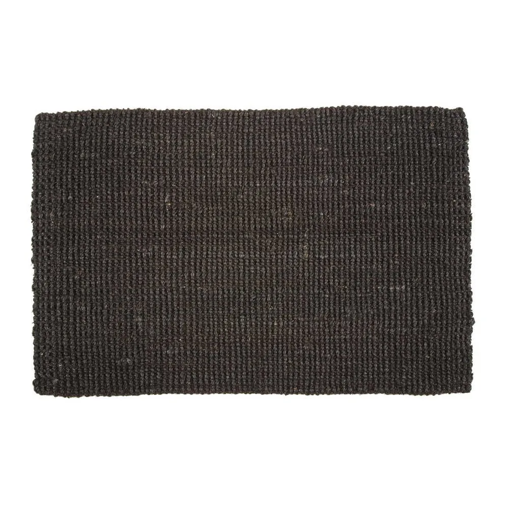 Dixie Paillasson Jute noir cm