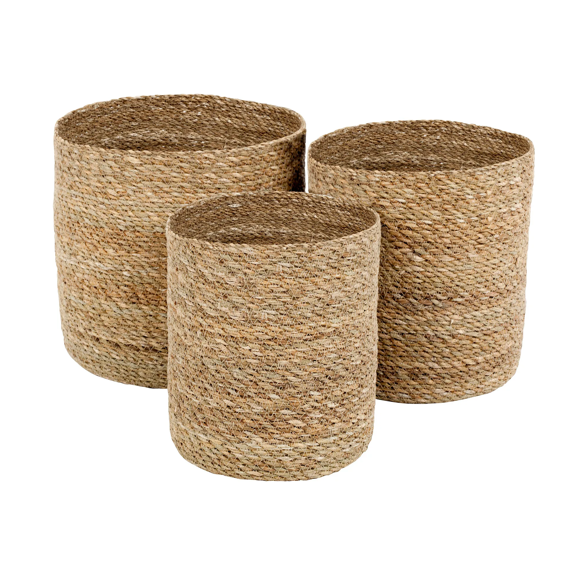 Dixie Panier de rangement Emil Lot de 3 small Nature