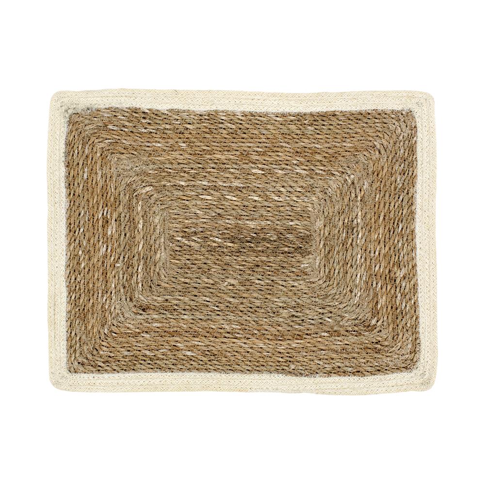 Dixie Set de table Emil naturel-blanc