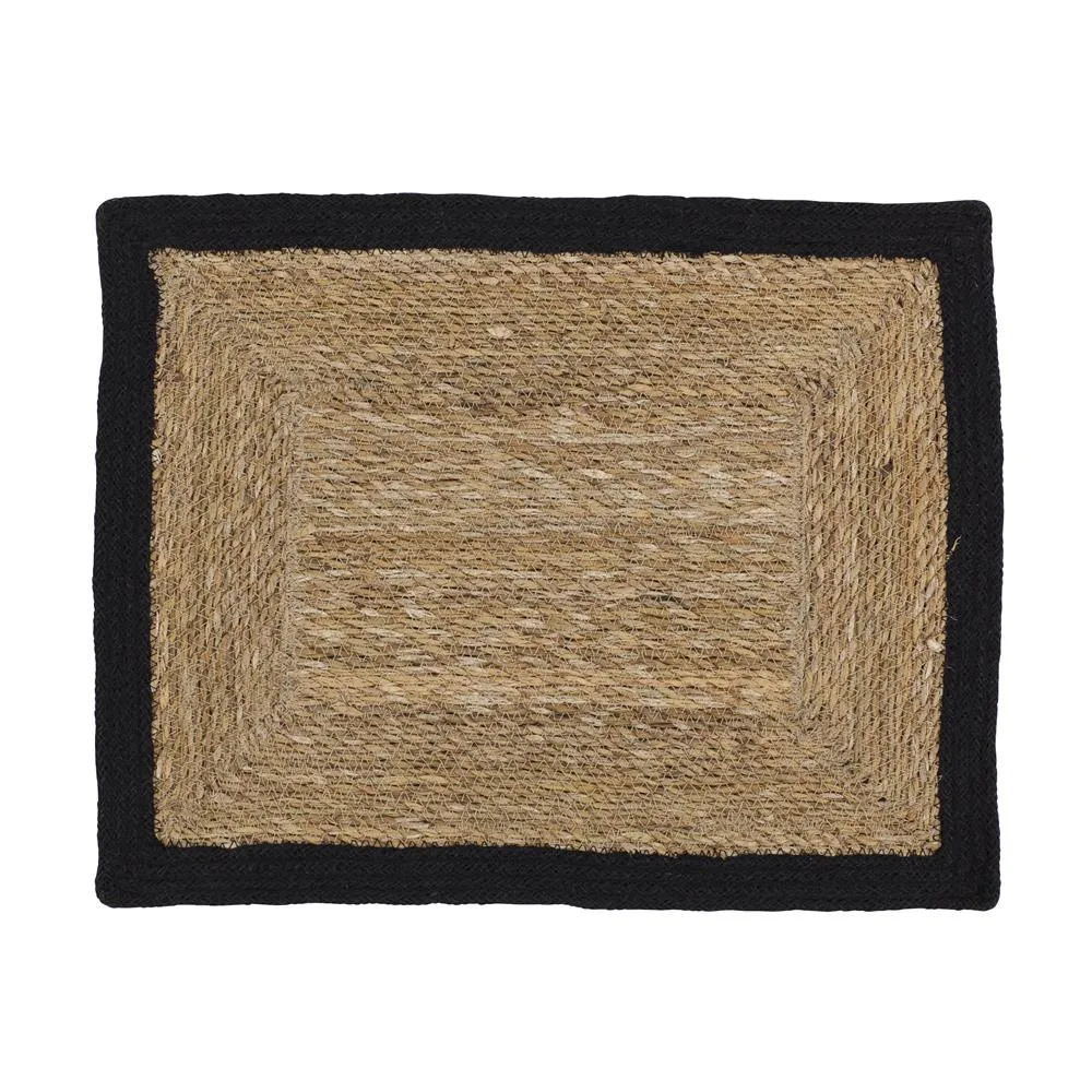 Dixie Set de table Emil naturel-noir