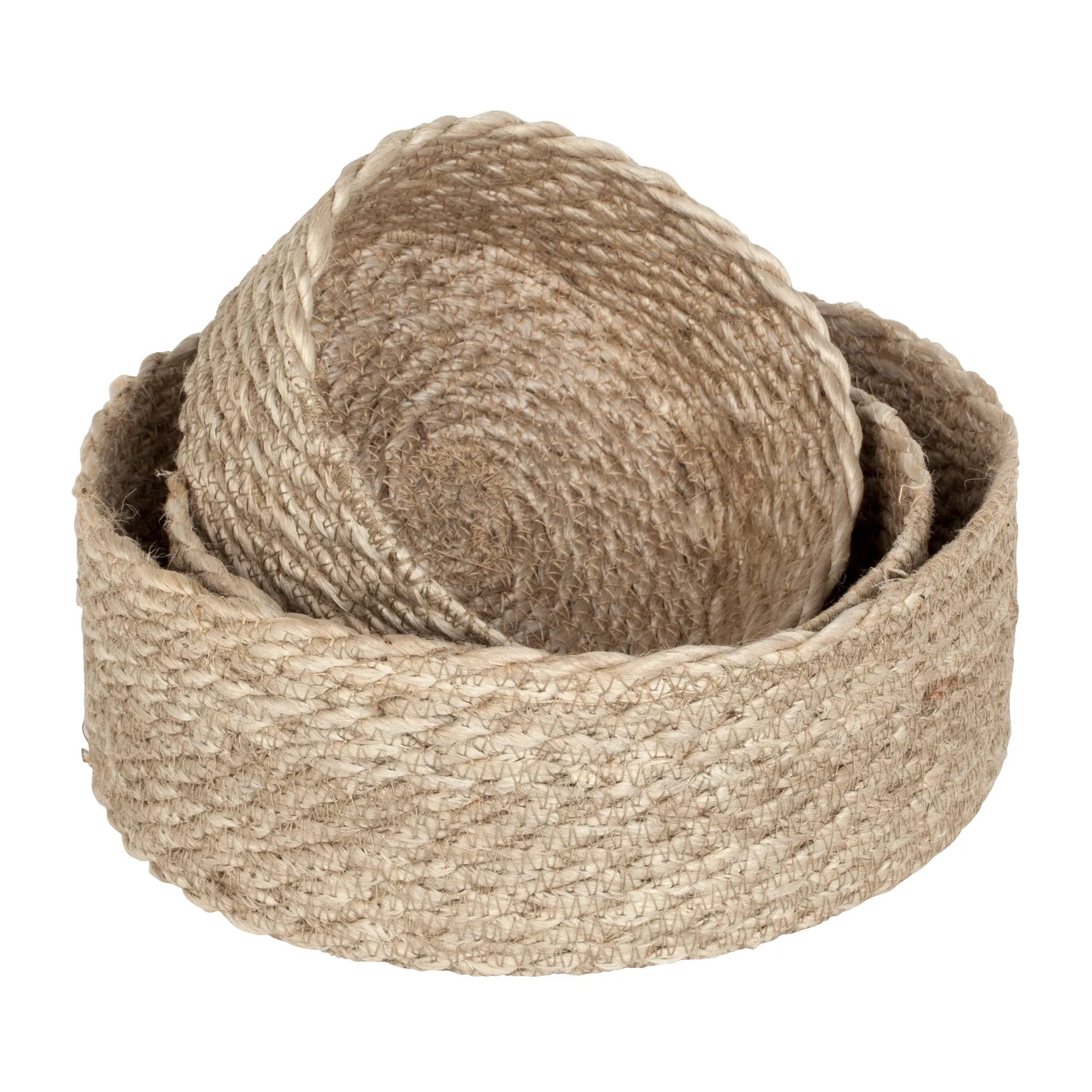 Dixie Twisted brödkorg 3-pack Natur-grå