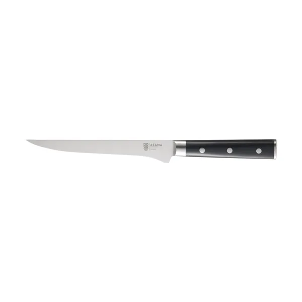 Asama Filékniv längd 29,5 cm, Svart handtag