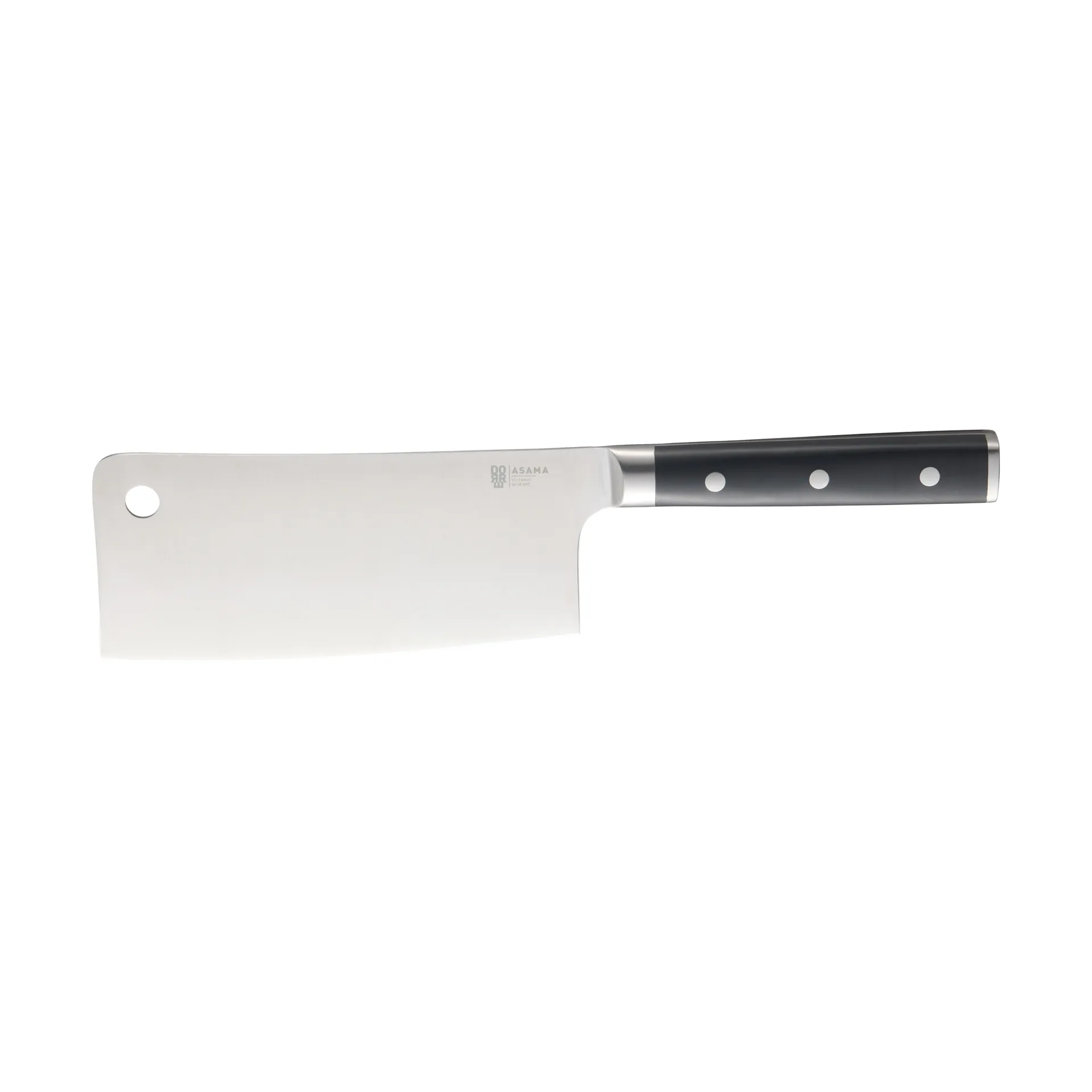Dorre Asama kinesisk kokkekniv 18 cm Sort håndtag