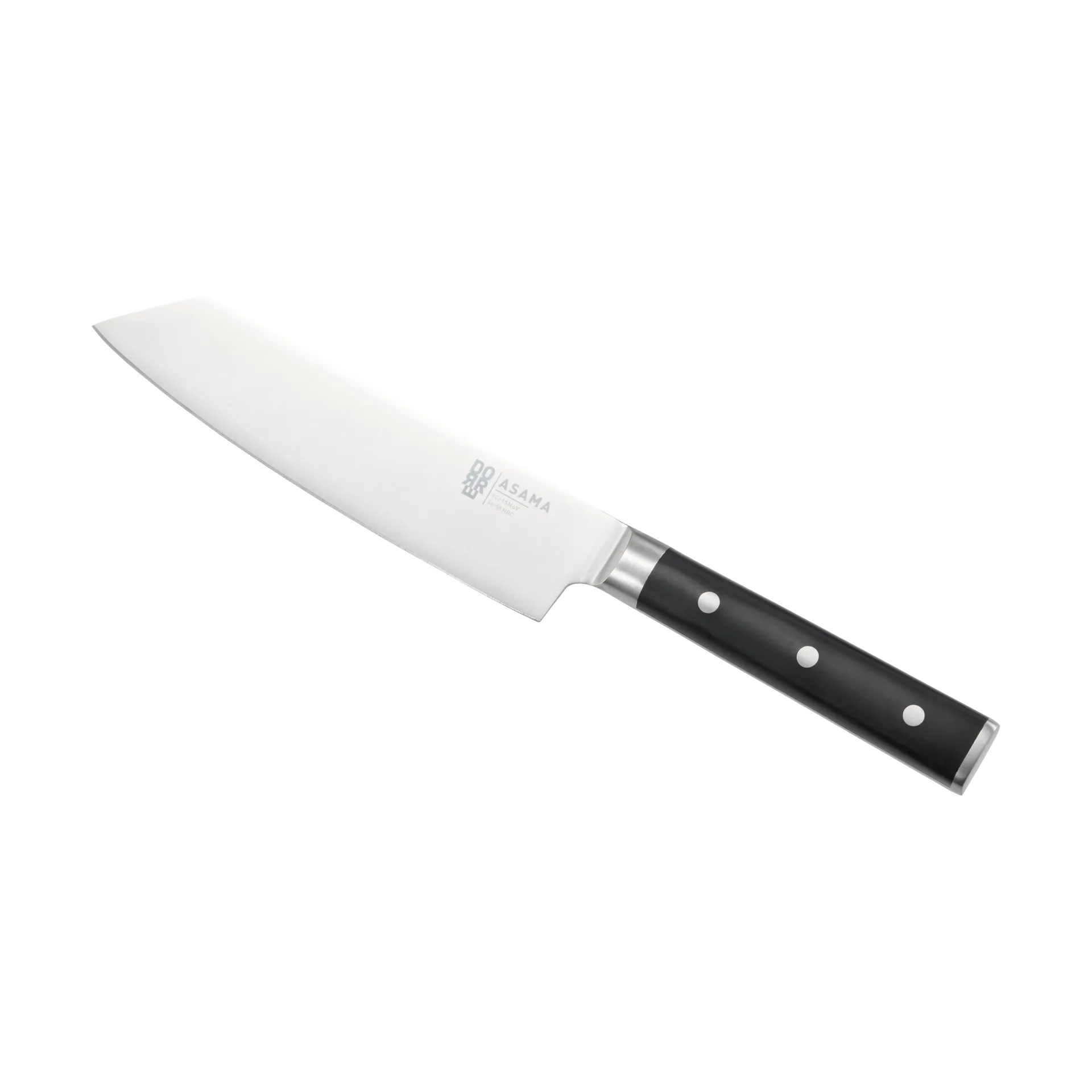 Dorre Asama Kiritsuke-kniv Rustfrit stål, sort, 33 cm