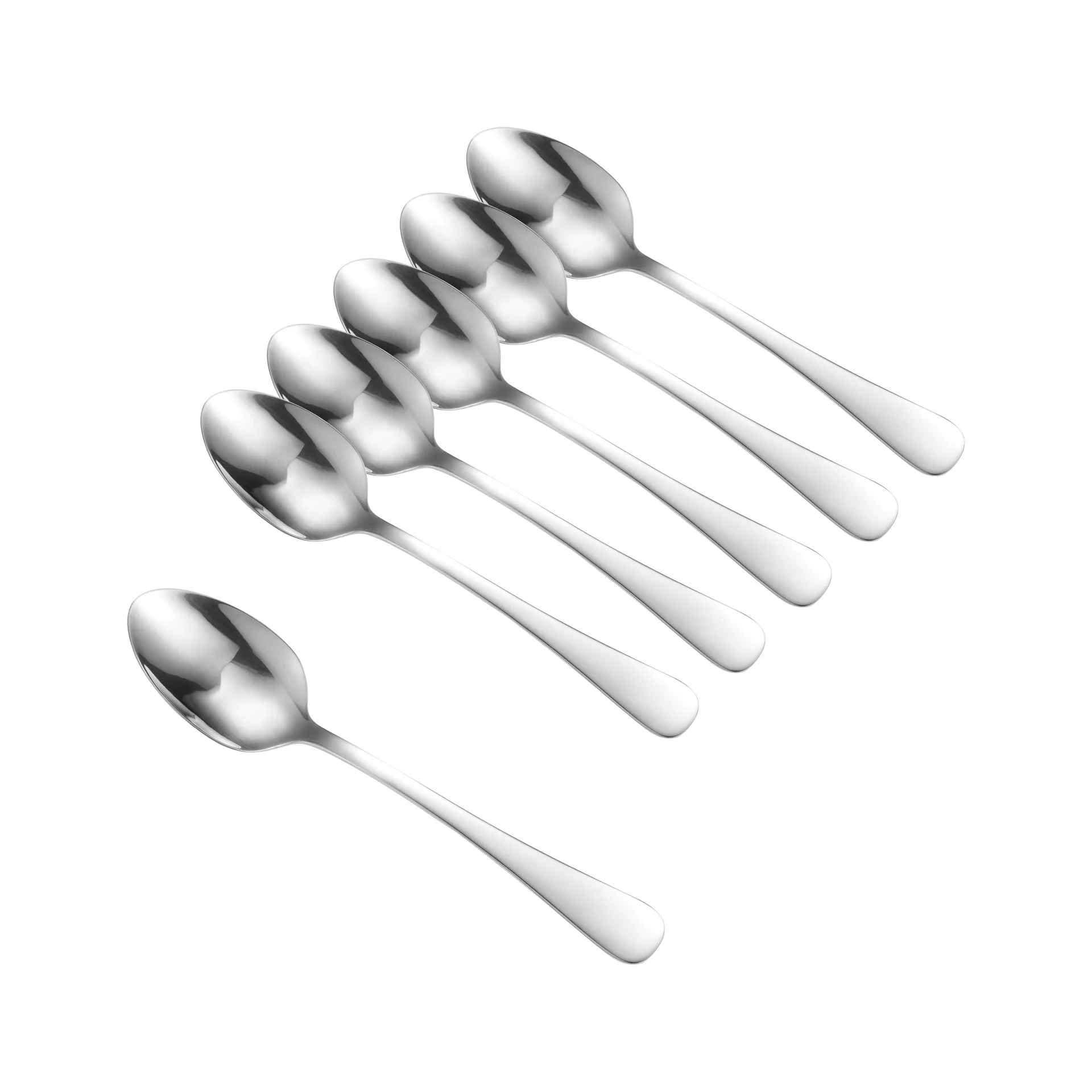 Dorre Classic dessertske 6-pak Rustfrit stål
