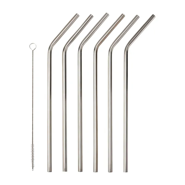 Corrigan sugrör 23 cm 6-pack, Rostfritt stål