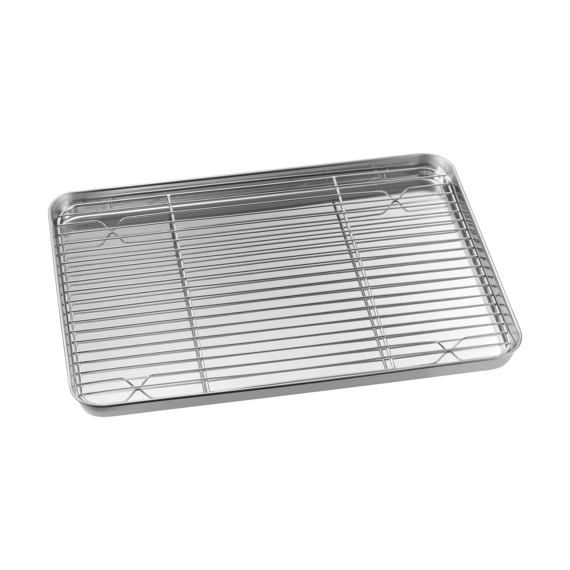 Dorre Gili gastroblech Rustfrit stål, med rist, 40,5x28 cm cm