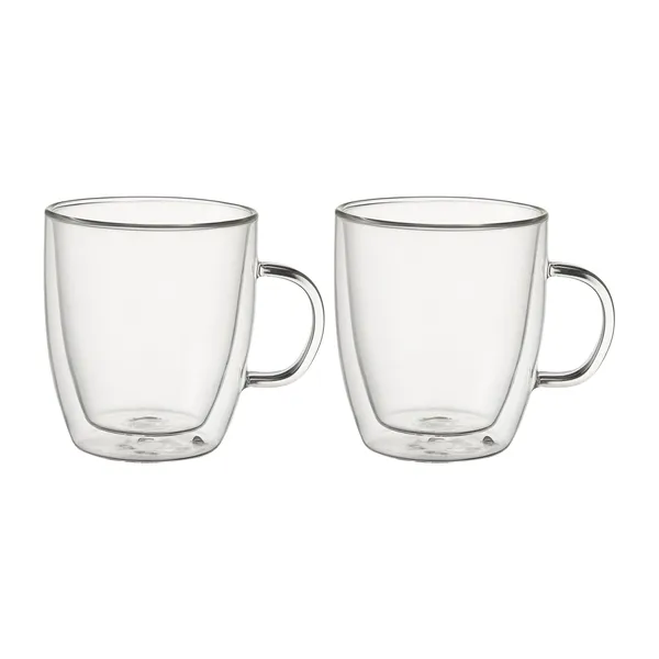 Kirk kaffekopp dubbelväggig 24 cl 2-pack, Glas