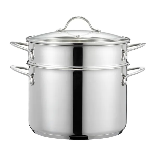Kosmo pastagryta med insats 7,6 L, Rostfritt stål