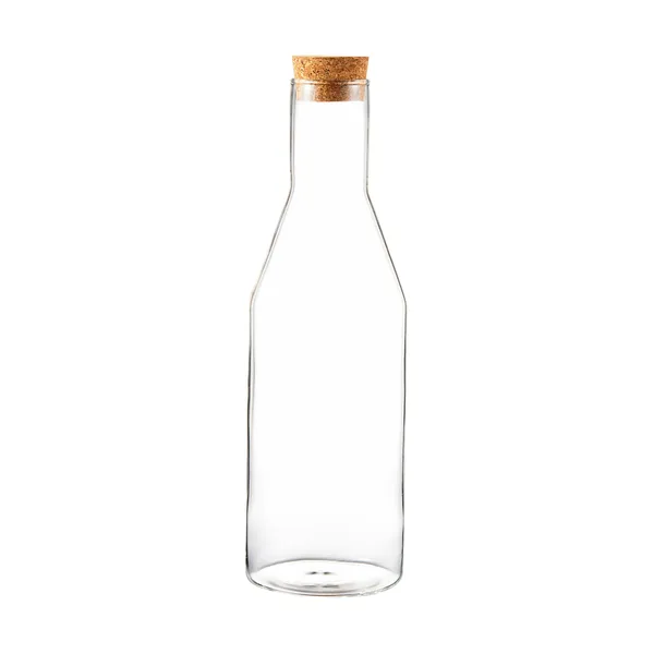 Sunnanö glaskaraff med korklock 1 l, Glas-kork