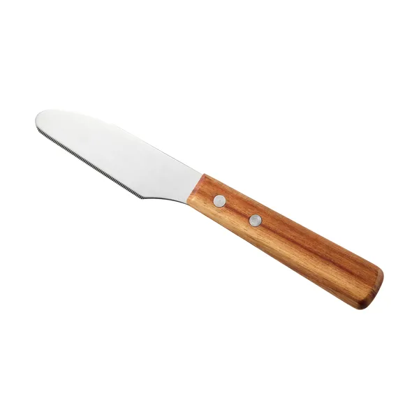 Sylvia smörkniv, Rostfritt stål, träskaft, 22 cm