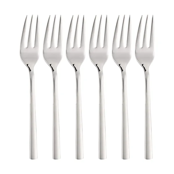 Victoria dessertgafflar 6-pack 15 cm, Rostfritt stål 18/10