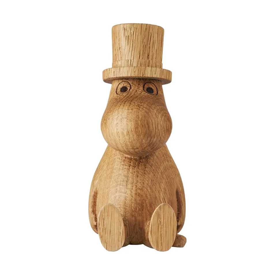 Dsignhouse x Moomin Décoration en bois Mumin Muminpappa CHÊNE (FSC)