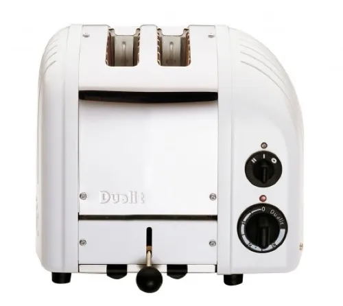 Dualit Brødrister Classic 2 Skiver Hvid billede
