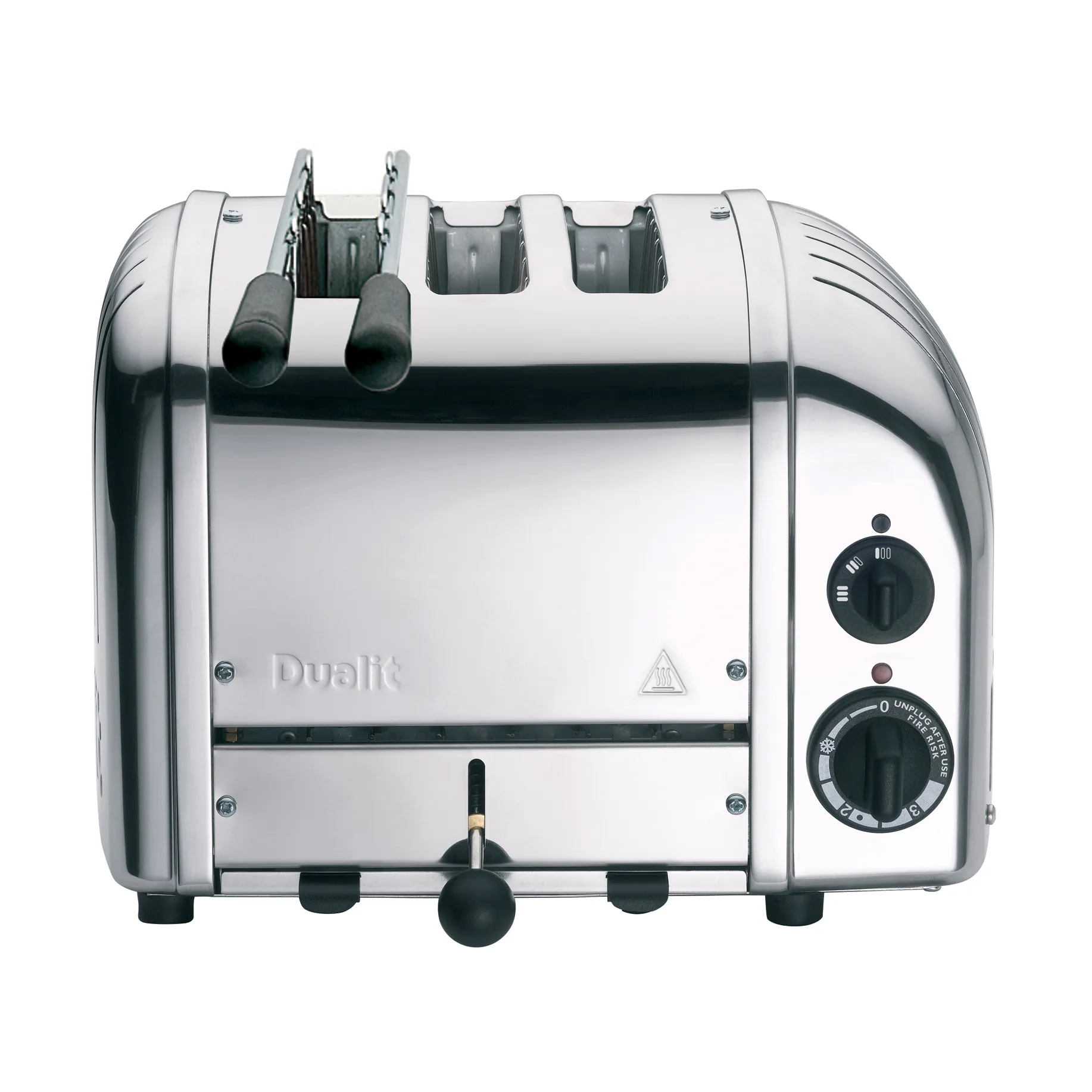 Dualit Brødrister Classic Combi 2+1 Skiver og toastgitter Rustfri