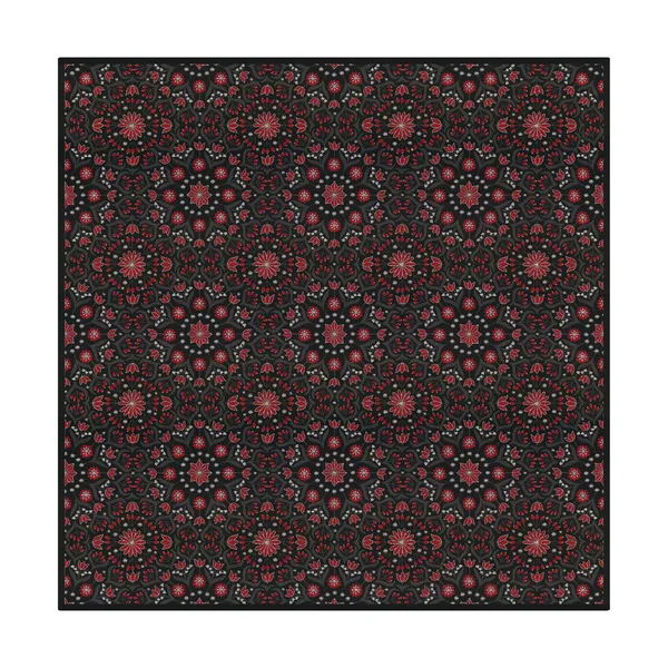 Bettys jul bordsduk 145x145 cm, Röd