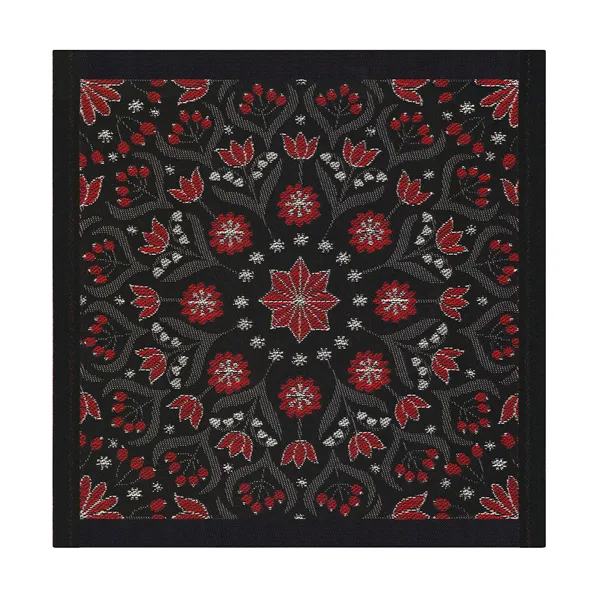 Bettys jul servett 35x35 cm, Röd