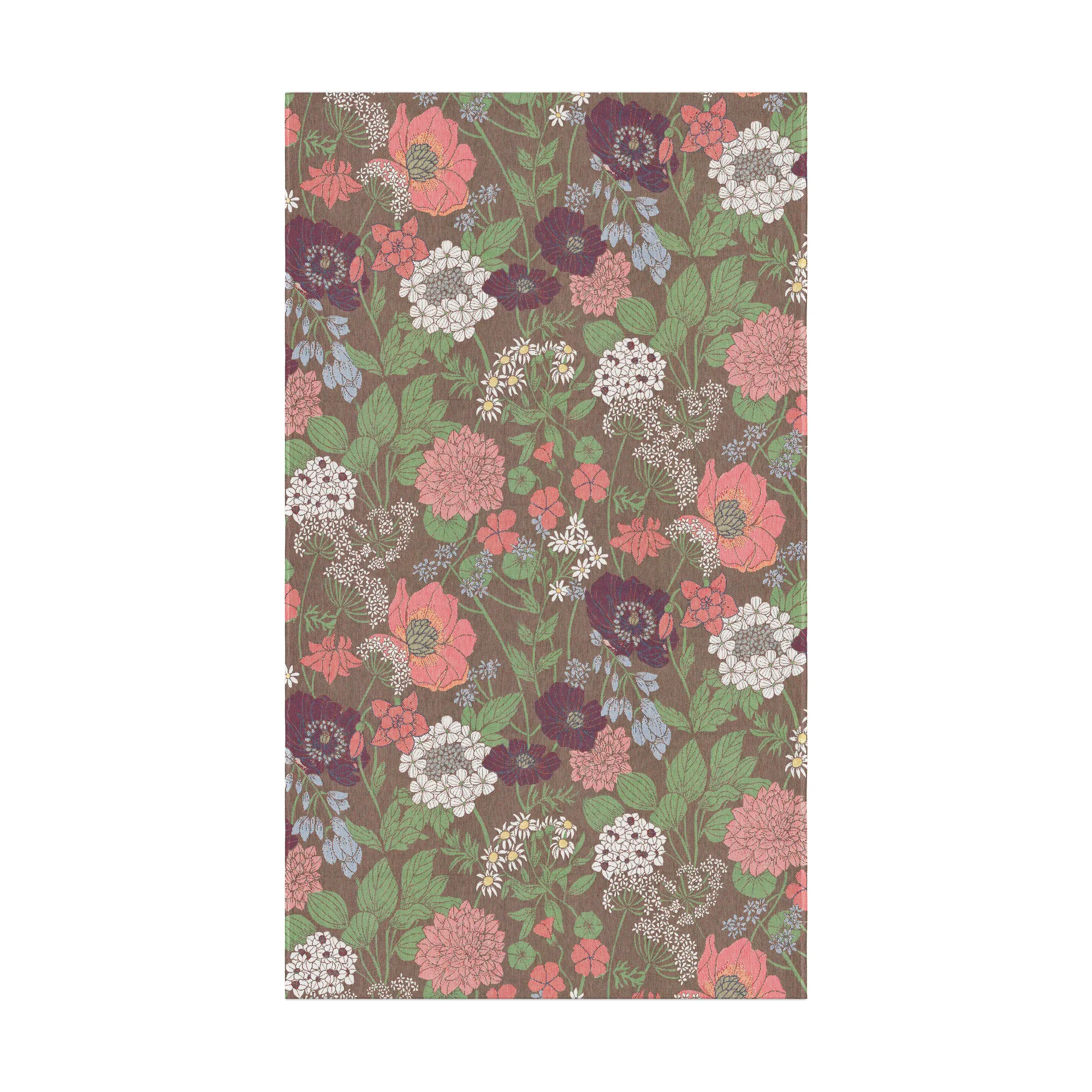 Ekelund Linneväveri Blomsterfång borddug 145x250 cm Flerfarvet