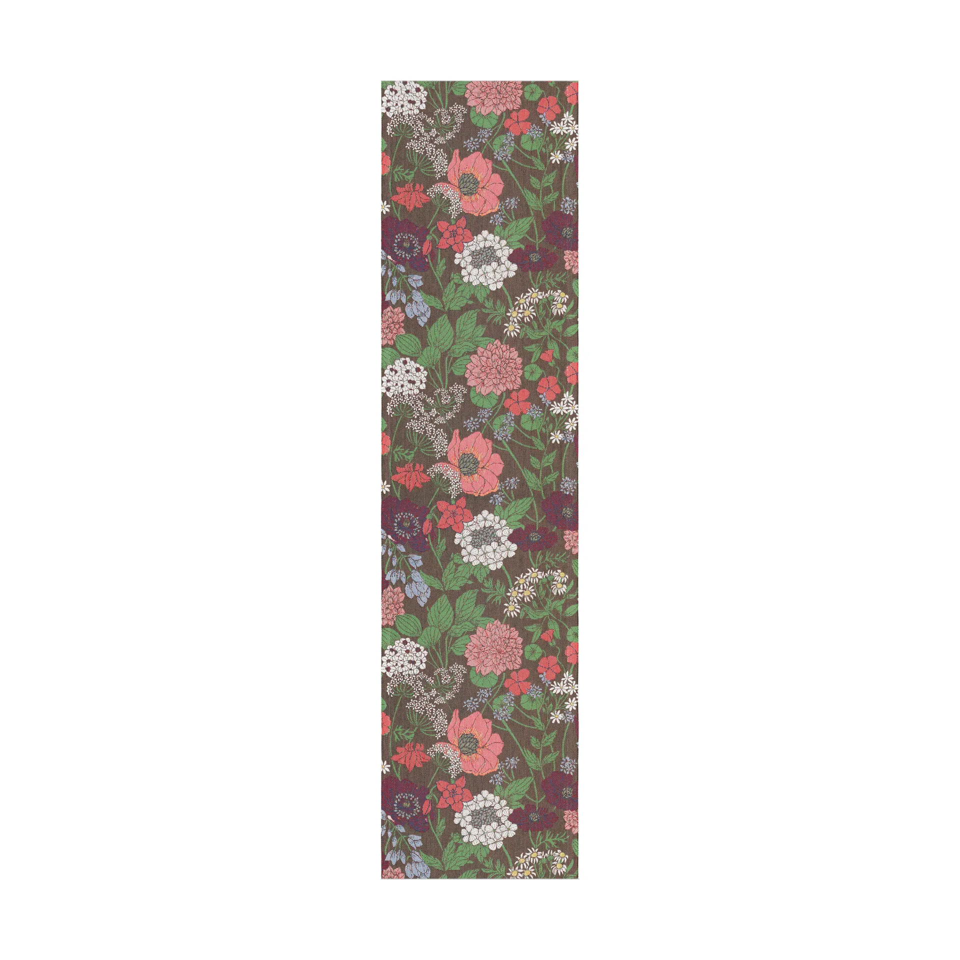 Ekelund Linneväveri Chemin de table Blomsterfång cm Multi